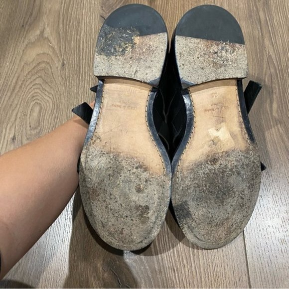 Rag & Bone Leather Strap Sandals Black 39 - Picture 5 of 9